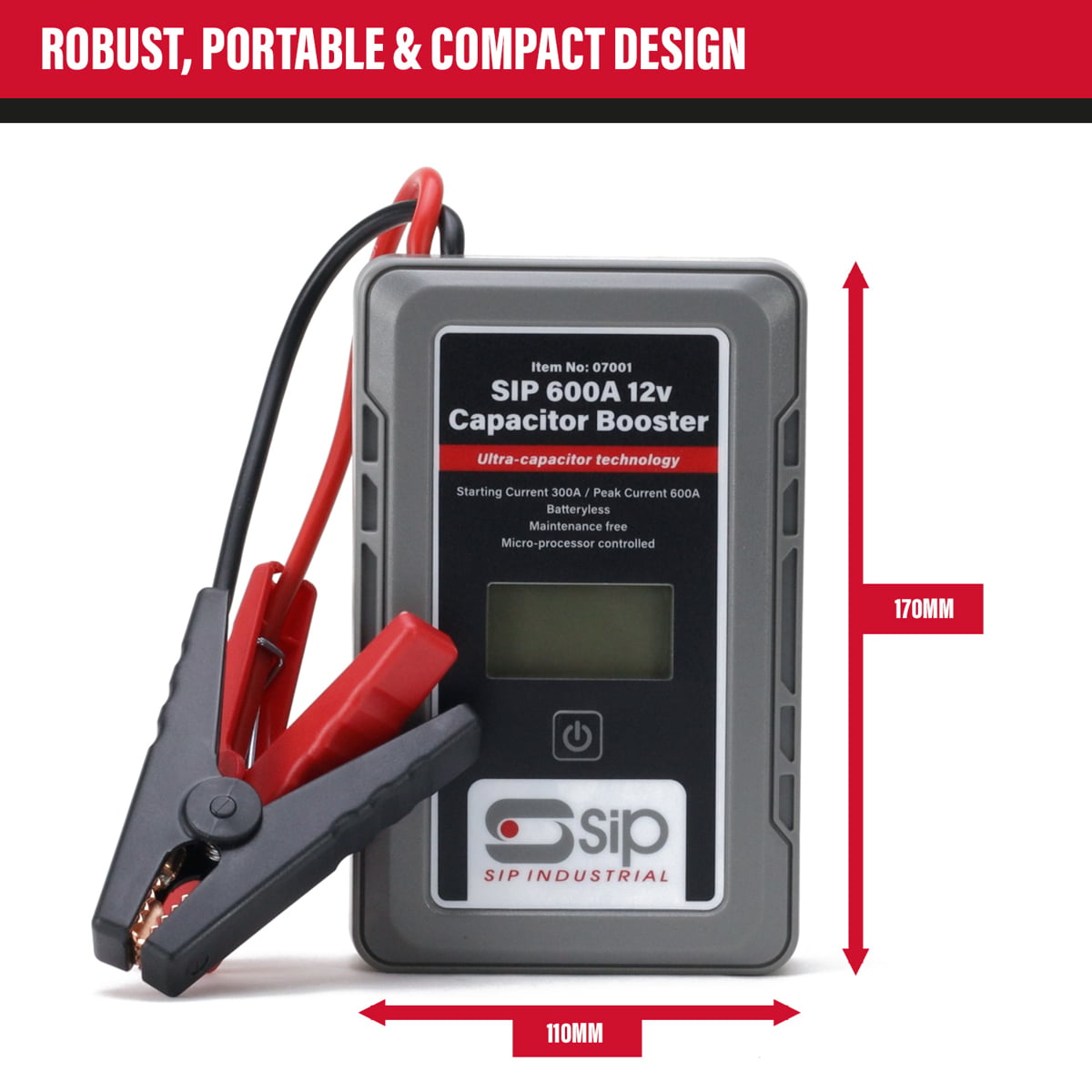 SIP 12v 600A Capacitor Booster
